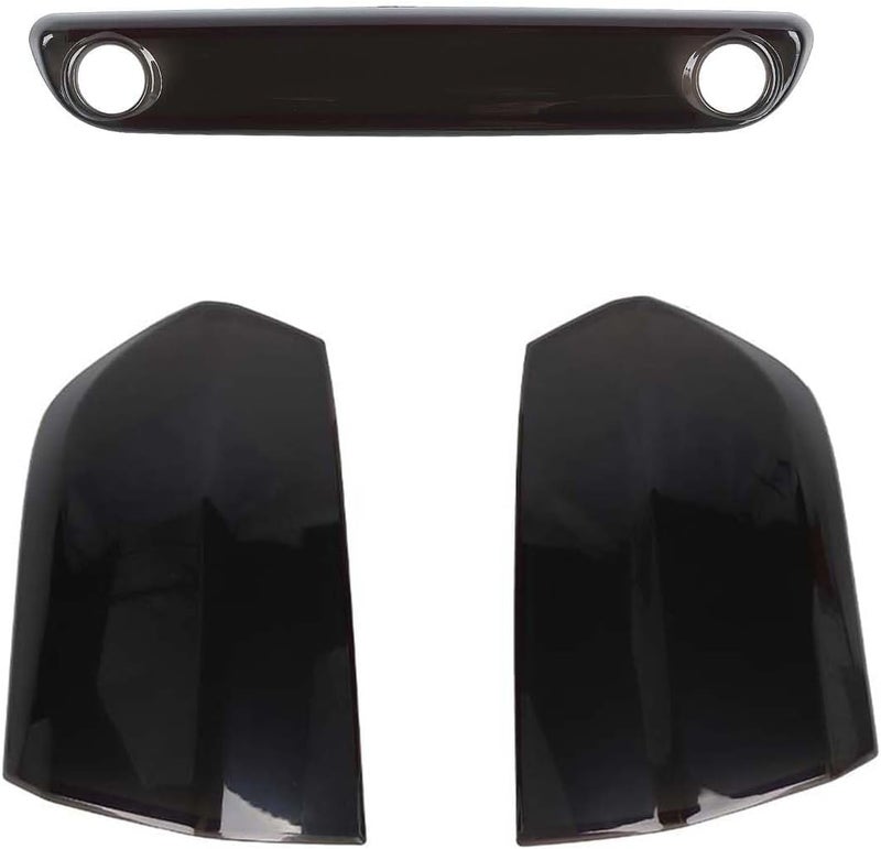 JeCar Smoked Tail Light Cover 3rd Third Brake Light Cover Trim Guards for 2011-2014 Chrysler 300/300C - Image 1